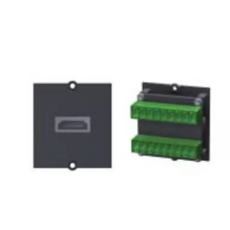 Bachmann Custom Module - Modular Faceplate Snap-In, preto