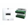 Bachmann Custom Module - Modular Faceplate Snap-In preto