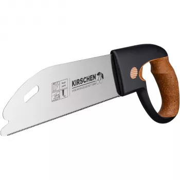 KIRSCHEN serra manual de corte fino com punho de cortiça, lâmina 240 mm