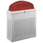 ABB SSF/GB sirene com fios - alumínio - cinzento/vermelho - 100 dB - 12 V