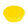Íman para quadro branco FRANKEN 13 mm amarelo força de aderência 100 g embalagem de 10