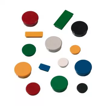 Íman FRANKEN 13 mm branco força de aderência 100 g 10 unidades/embalagem
