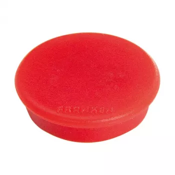 Íman FRANKEN HM20 01 redondo 24 mm vermelho 10 unidades/embalagem