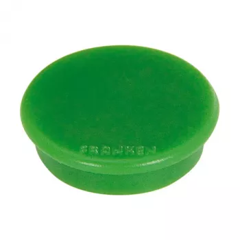 Íman FRANKEN HM20 02 redondo 24 mm verde 10 unidades/embalagem