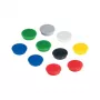 Íman redondo FRANKEN HM20 99 24 mm, cores sortidas, 10 unidades