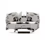 WAGO 2016-1201 borne de passagem, 16 mm², 800 V, cinzento, Push-in CAGE CLAMP