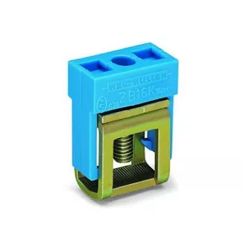WAGO 210-281 borne de série de 2 condutores, CAGE CLAMP, cinzento, 800V, 24A