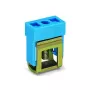 WAGO 210-281 borne de série de 2 condutores, CAGE CLAMP, cinzento, 800V, 24A
