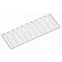WAGO 209-504 marcadores para bloco de terminais - branco - 5 mm - 7,8 g