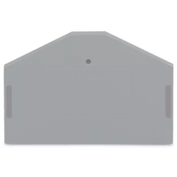 WAGO 280-312 placa terminal e intermédia, cinzento, 2,5 mm², 50 mm x 36,5 mm, 2,8 g
