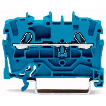 WAGO 2002-1204 bloco de terminais Push-in de 4 condutores, 2,5 mm², 800 V, cinzento