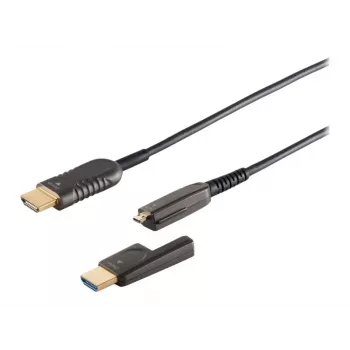 ShiverPeaks S-Impuls Cabo HDMI 1,5 m - ficha HDMI para ficha Micro-HDMI - 4K @30 Hz - preto