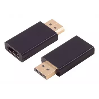 S CONN Adaptador DisplayPort 1.4 para HDMI 4K 60Hz preto
