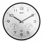 MEBUS 52840 Relógio de parede radiocontrolado branco 25 cm