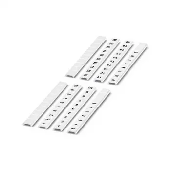 Phoenix Contact Marcadores para blocos de terminais ZB 6,1 mm branco pack de 10 0808749