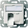 Módulo de ligação de dados Telegärtner AMJ45 Cat5e 2xRJ45 blindado branco