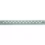 Telegärtner H02025A0543 Cat.6A RJ45 Keystone Jack blindado, sem ferramentas, prateado/preto