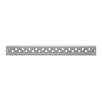 Telegärtner H02025A0543 Cat.6A RJ45 Keystone Jack blindado, sem ferramentas, prateado/preto