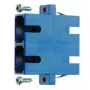 Acoplador/adaptador de fibra ótica Telegärtner SC duplex multimodo J08081A0034