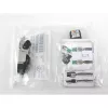 Ficha RJ45 Telegärtner MFP8 Cat.6a (Deep), T568A com tampa antipoeira pré-montada, caixa robusta de zinco fundido - 1 unidade (J00026A2004)