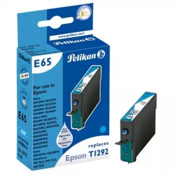 Tinteiro compatível Pelikan para Epson T129240 ciano 1021430661
