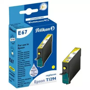 Tinteiro compatível Pelikan para Epson T1294 amarelo (11,3 ml, 500 páginas) - 1021430680