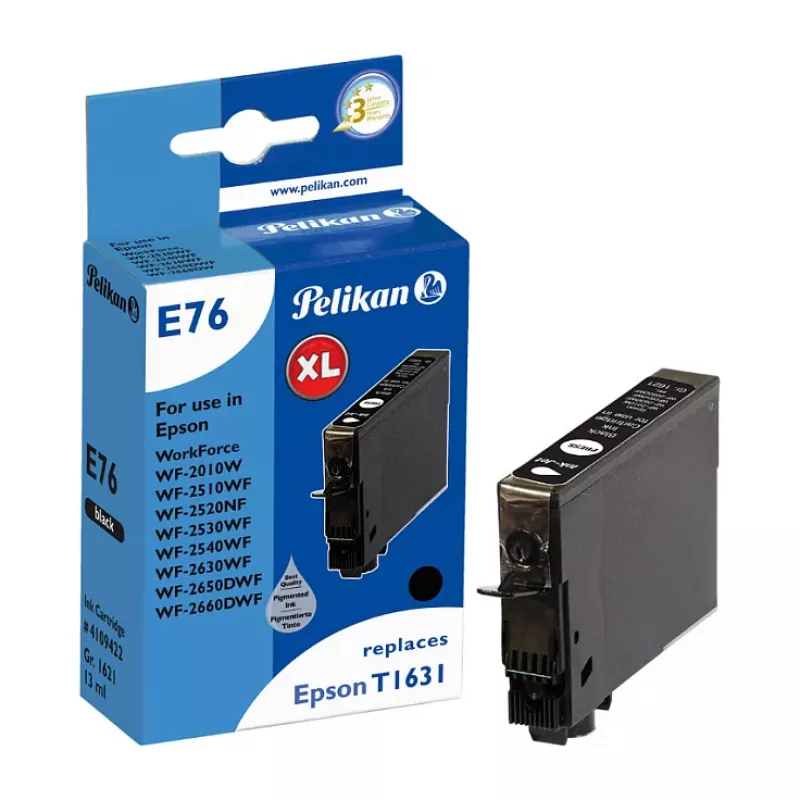 Tinta Pelikan para Epson T163140 preto 1021430688