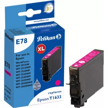 Tinteiro compatível Pelikan para Epson T1633 magenta (3,1 ml) - pack de 1