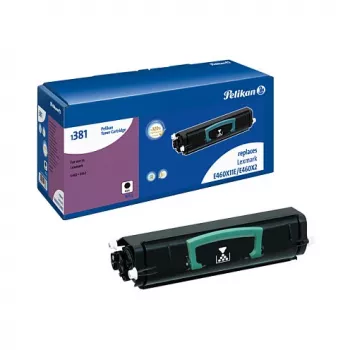 Cartucho de toner compatível Pelikan para Lexmark E460X21E preto rendimento extra alto