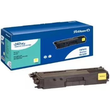 Cartucho de toner compatível Pelikan para Brother TN-329Y amarelo alto rendimento