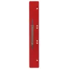 Wekre 100 tiras de arquivo vermelho plástico