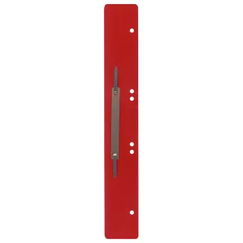 Wekre 100 tiras de arquivo vermelho plástico