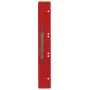 Wekre 100 tiras de arquivo vermelho plástico