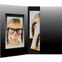 DAIBER 1721 Capas para fotografias de passaporte 36x50 mm preto/prateado (pack de 100)