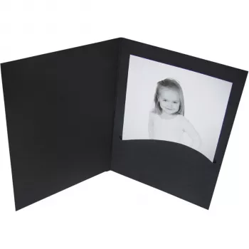 DAIBER Profi-Line Capas de retrato 13x18 preto - pack de 100