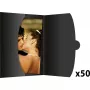 DAIBER 09024 Capas para fotografias preto 20x30cm pack de 20