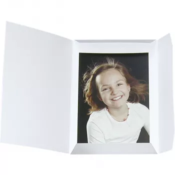 DAIBER Capas de retrato Sprint-Line 13x18 branco (pack de 100)