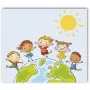 DAIBER Globe Porta-retratos Infantis 13x18 (pack de 10) - Azul