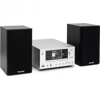 TechniSat Viola 710 CD Rádio Internet com DAB+, FM, Leitor de CD, Bluetooth, Wi-Fi, Preto