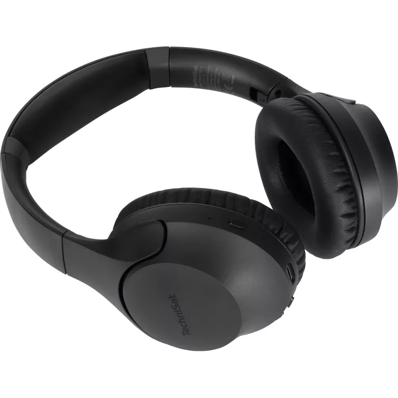 TechniSat Stereoman 3 BT Auscultadores Bluetooth Sem Fios Over-Ear Preto