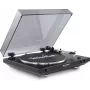 TechniSat TechniPlayer LP 200 Gira-discos - Preto/Prateado - Acionamento por Correia - 33/45/78 rpm - Digitalização USB - Saída RCA