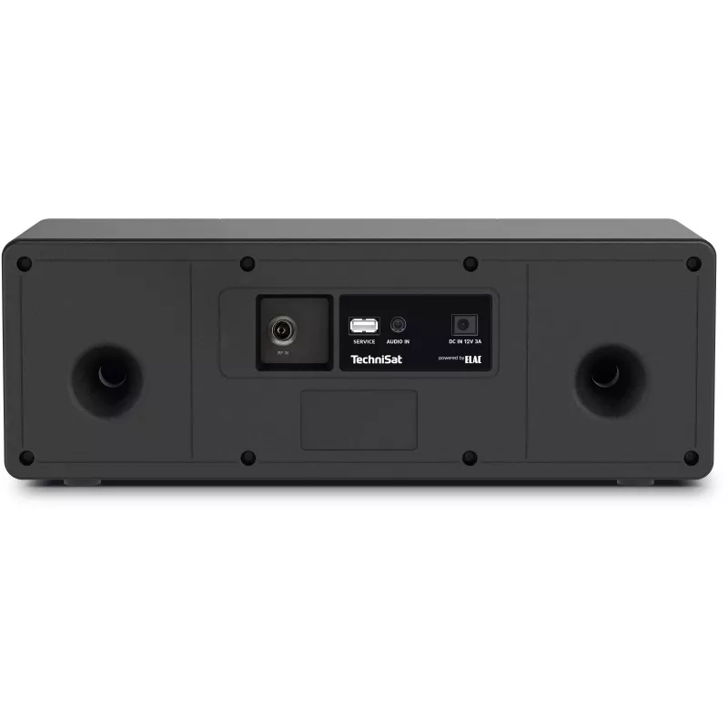 TechniSat CABLESTAR 400 Rádio DAB+ com Bluetooth, 2 x 10 W, Preto