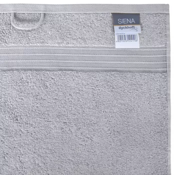 Dyckhoff Siena Toalha de banho prateado 70 x 140 cm