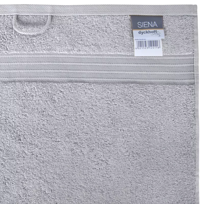 Dyckhoff Siena Toalha de banho prateado 70 x 140 cm