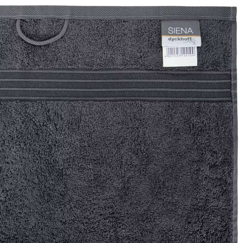 Dyckhoff Siena Toalha de duche antracite 70 x 140 cm
