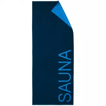 Dyckhoff Toalha de sauna azul 80x200 cm 500 g/m²