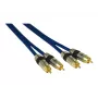 Kindermann cabo de áudio RCA macho para RCA macho