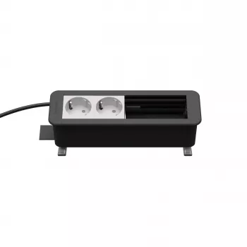 Kindermann CP Office Desk 4-Fold 2x Power Outlet módulo de mesa