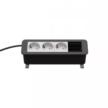 Kindermann CP Office Desk 4 vias 3 x tomadas de alimentação (7550000203)