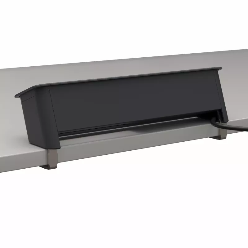 Kindermann CP Office Desk 6-Fold 2x Schuko 1x USB A/C hub de ligação de secretária